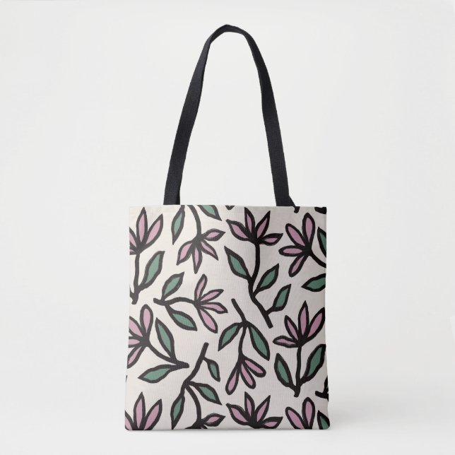 Dancing Floral Symphony Tasche (Vorderseite)