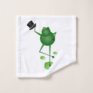 Dancing Frog Wash Tuch