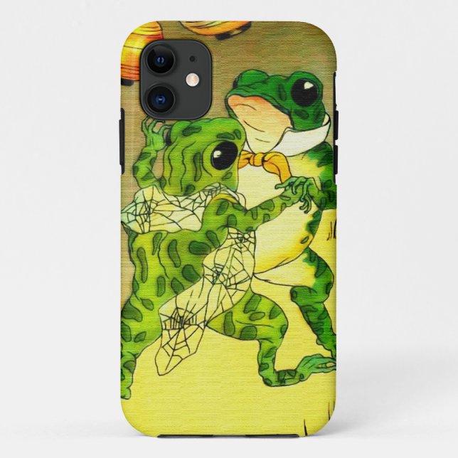 Dancing Frogs Case-Mate iPhone Hülle (Rückseite)