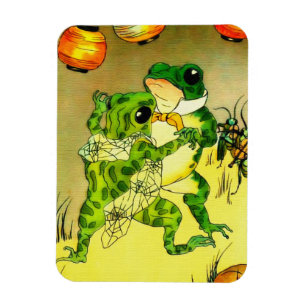 Dancing Frogs Magnet