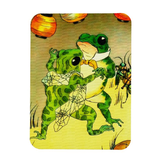 Dancing Frogs Magnet (Vertikal)