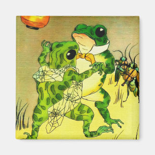 Dancing Frogs Magnet