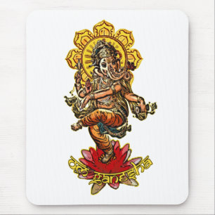DANCING GANESHA   Erstellen Sie Ihren eigenen Hint Mousepad