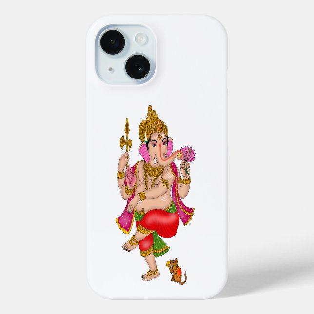 Dancing Ganesha Phone Cover (Rückseite)