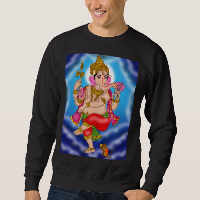 Dancing Ganesha Sweatshirt (Vorderseite)
