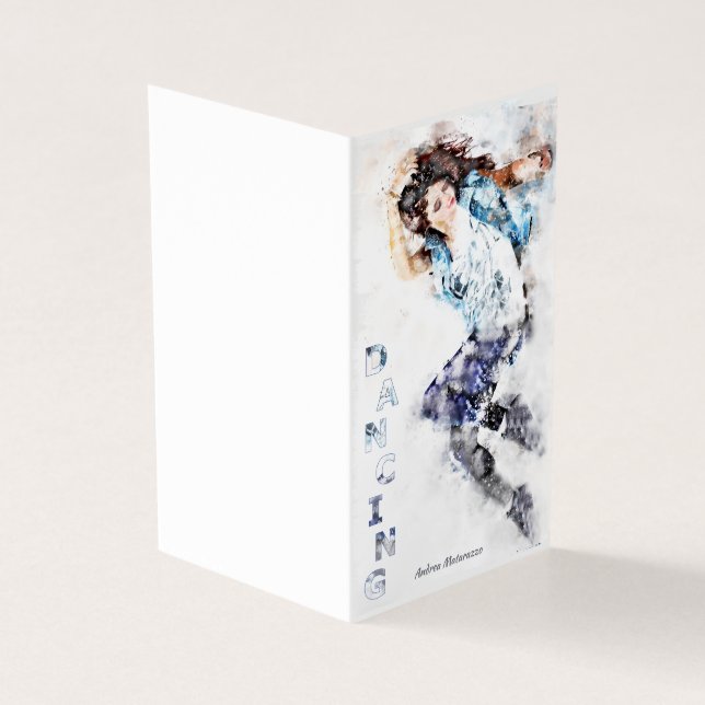 Dancing Girl 2 Card (Vorderseite)