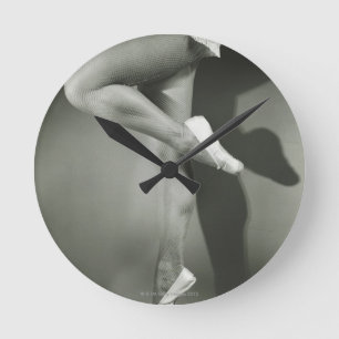 Dancing Girl Runde Wanduhr