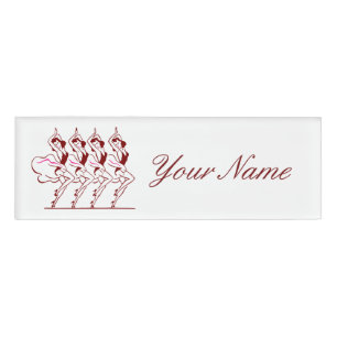 Dancing Girls Thunder_Cove Namenschild