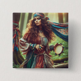 DANCING GYPSI BUTTON
