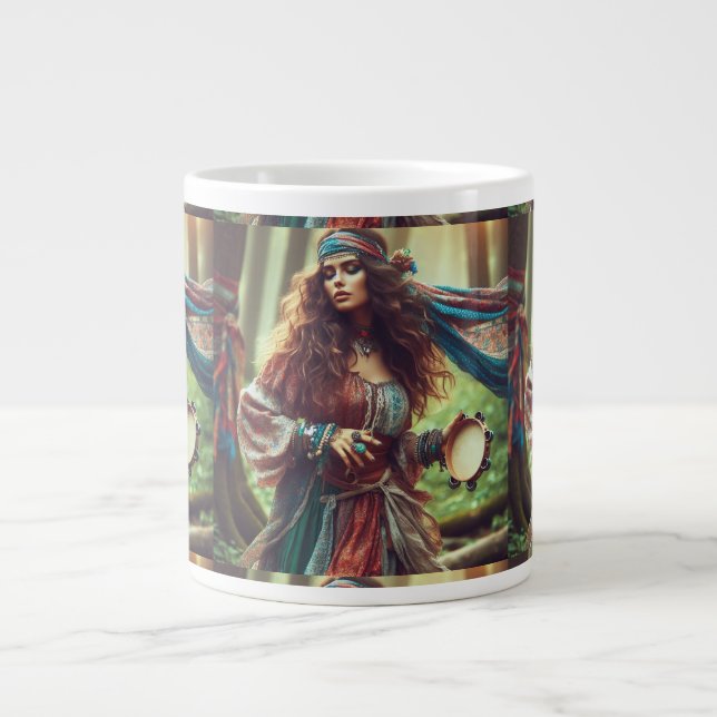 DANCING GYPSI Jumbo-Tasse (Vorderseite)