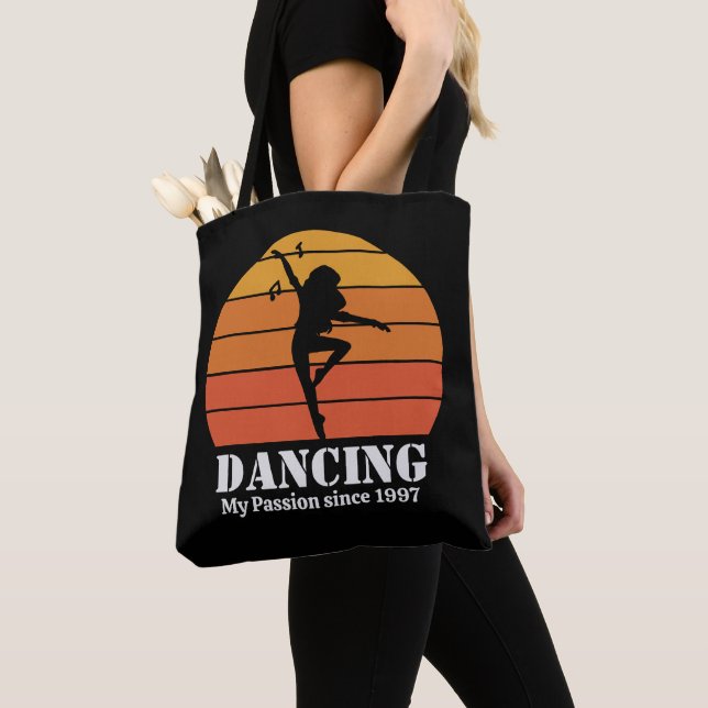 Dancing Hobby Retro Sunset Personalisieren Tasche (Von Nahem)