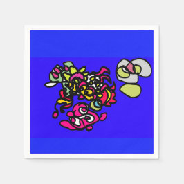 Dancing jellyfishes  serviette