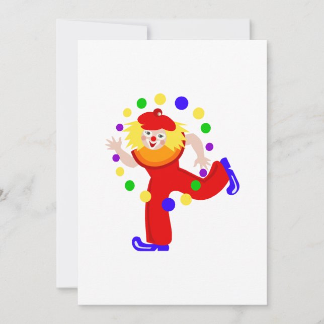 Dancing Juggler Clown (Vorderseite)