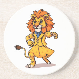 Dancing Lion Getränkeuntersetzer
