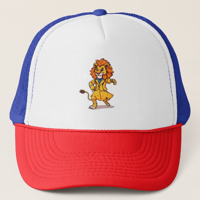 Dancing Lion Truckerkappe (Vorderseite)