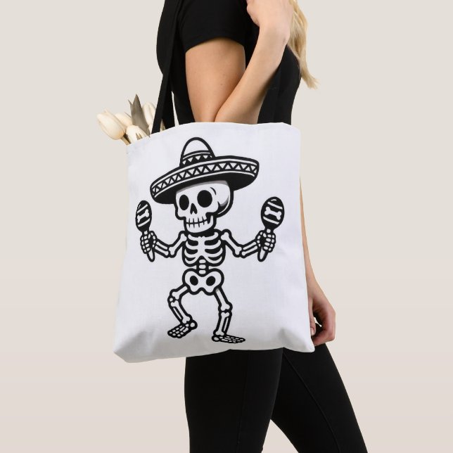 Dancing Mexican Skeleton Tasche (Von Nahem)