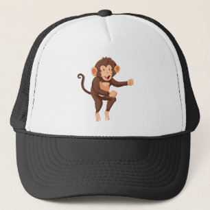 Dancing monkey truckerkappe