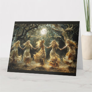 Dancing Moon Goddess Carte pour notes