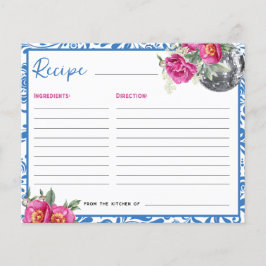 Dancing Queen Blue Tile Disco Brautparty Rezept