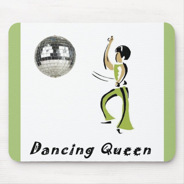 Dancing Queen-Mausunterlage Mousepad (Vorne)
