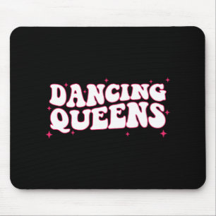 Dancing Queen Retro Bridesmaids Disco Bachelo Mousepad