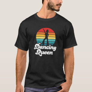 Dancing Queen Roller Disco Outfit 70S Costume For T-Shirt