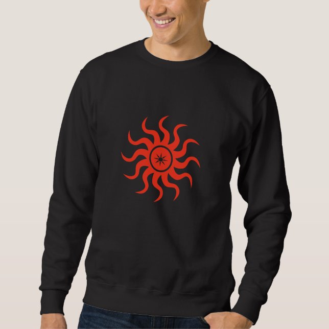Dancing Red Sun Sweatshirt (Vorderseite)