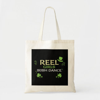 Dancing Reel Girls Irish Dance St. Patrick's Day Tragetasche