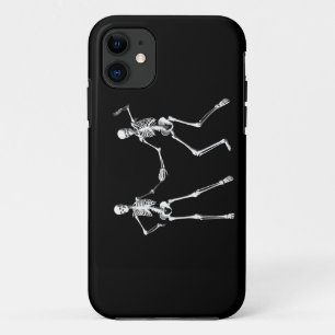 Dancing Retro Skeletons iPhone 5 Coque