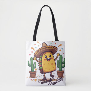 Dancing Sandwich Fiesta Tasche