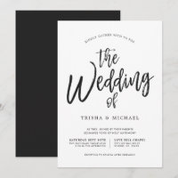 Dancing Script Black|White Wedding