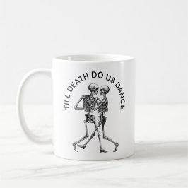 Dancing Skeleton Couple Kaffeetasse