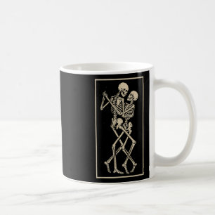 Dancing Skeleton Couple - Romantisches gotisches H Kaffeetasse