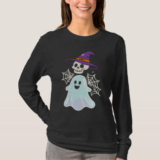 Dancing Skeleton Drôle Halloween T-shirt crâne
