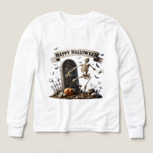 Dancing Skeleton Halloween Design