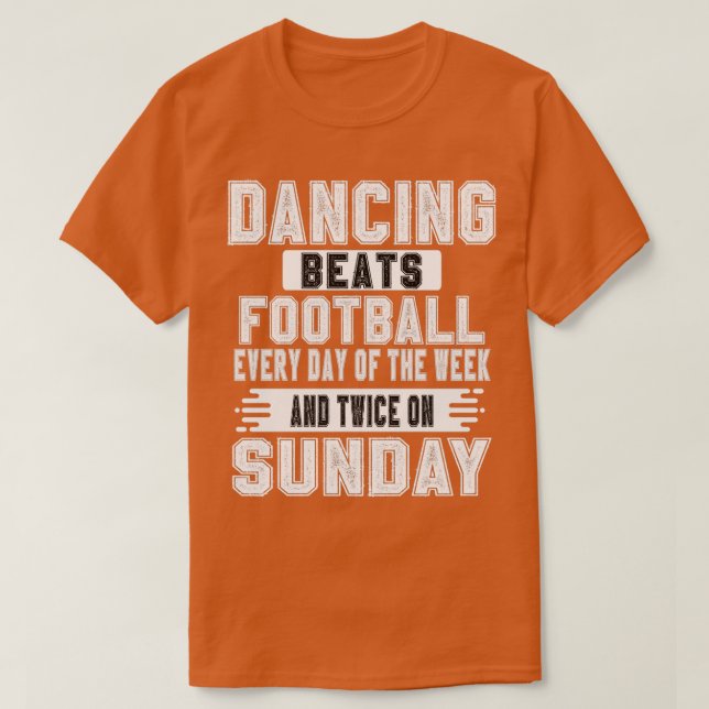 Dancing Sports Dance Tänzer Tänzer T-Shirt (Design vorne)