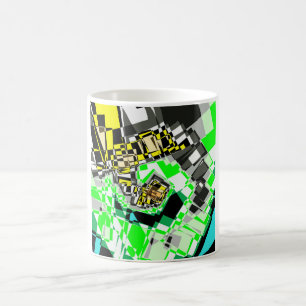 Dancing Squares 1a Kaffeetasse