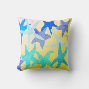 Dancing Starfish Throw Kissen