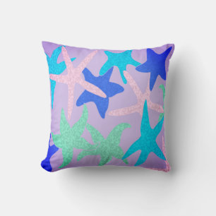 Dancing Starfish Throw Kissen