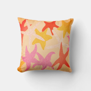 Dancing Starfish Throw Kissen