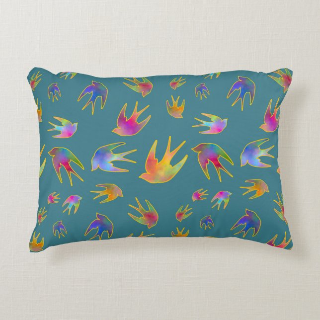 Dancing with the Wind on a Tranquil Twilight Dekokissen (Vorderseite)