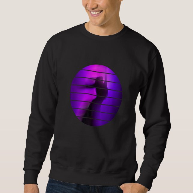 Dancing Woman Silhouette Sweatshirt (Vorderseite)