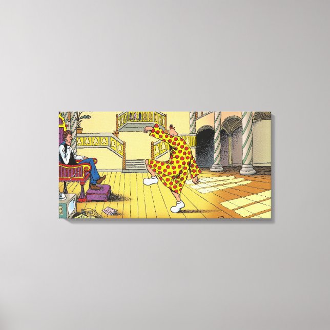 Dancing Zippy Leinwand (Vorderseite)