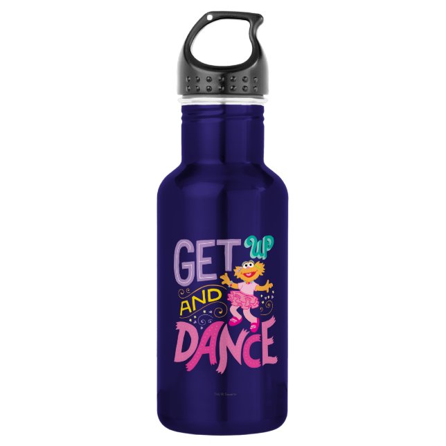 Dancing Zoe Edelstahlflasche (Vorderseite)