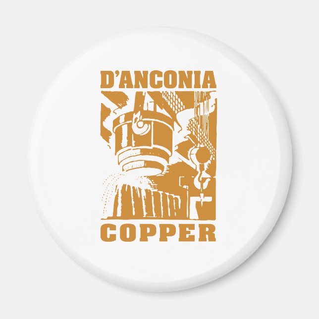 D'Anconia Copper / Copper Logo Magnet (Vorne)