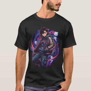Dandadan Momo Ayase übersinnliche Fähigkeiten Okku T-Shirt