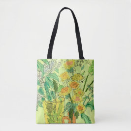 Dandela Bird Cherry Summer Blume Blumenkunst Tasche