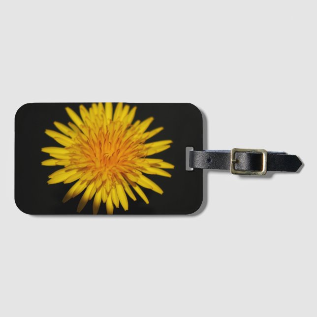 Dandelion Blume bc ltcnm Gepäckanhänger (Vorderseite (Horizontal))