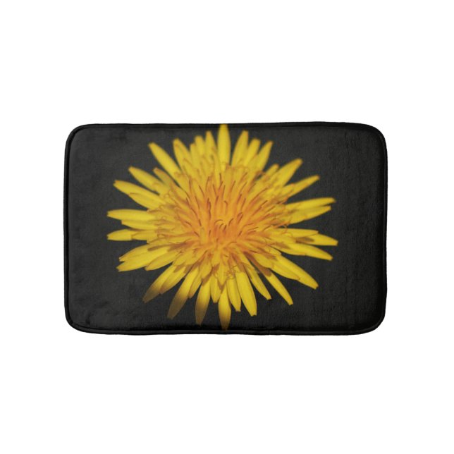 Dandelion Blume bmcna Badematte (Vorderseite)