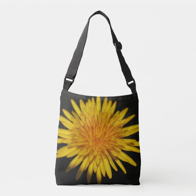 Dandelion Blume cbcna Tragetaschen Mit Langen Trägern (Vorderseite)